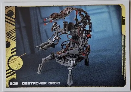 Star Wars Trading Card Collection (German) Series 5 (Jubiläums-Edition) - # 209 Destroyer Droid