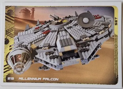 Star Wars Trading Card Collection (German) Series 5 (Jubiläums-Edition) - # 213 Millennium Falcon