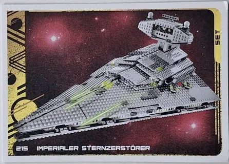 Star Wars Trading Card Collection (German) Series 5 (Jubiläums-Edition) - # 215 Imperialer Sternenzerstörer
