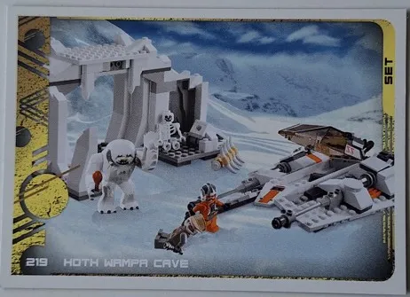Star Wars Trading Card Collection (German) Series 5 (Jubiläums-Edition) - # 219 Hoth Wampa Cave