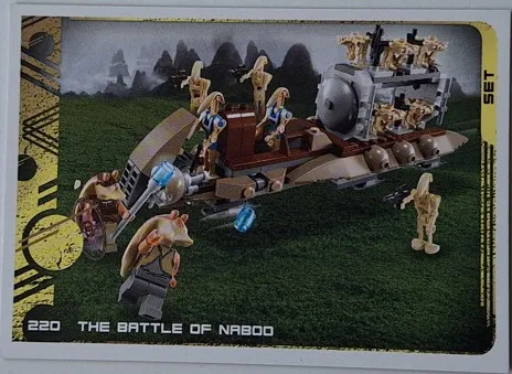Star Wars Trading Card Collection (German) Series 5 (Jubiläums-Edition) - # 220 The Battle of Naboo