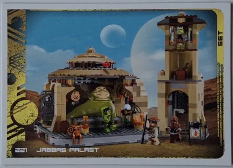 Star Wars Trading Card Collection (German) Series 5 (Jubiläums-Edition) - # 221 Jabbas Palast