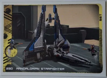 Star Wars Trading Card Collection (German) Series 5 (Jubiläums-Edition) - # 230 Mandalorian Starfighter