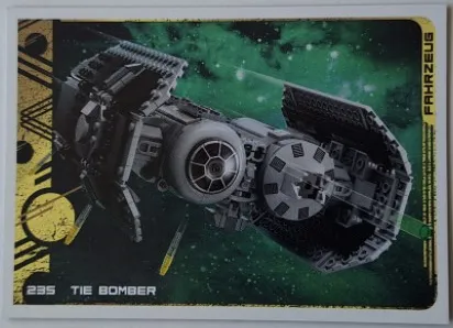 Star Wars Trading Card Collection (German) Series 5 (Jubiläums-Edition) - # 235 Tie Bomber