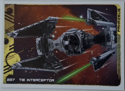 Star Wars Trading Card Collection (German) Series 5 (Jubiläums-Edition) - # 237 Tie Interceptor