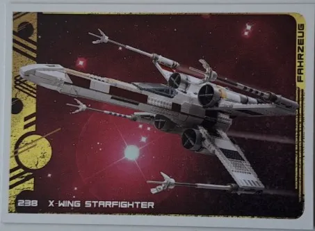 Star Wars Trading Card Collection (German) Series 5 (Jubiläums-Edition) - # 238 X-Wing Starfighter