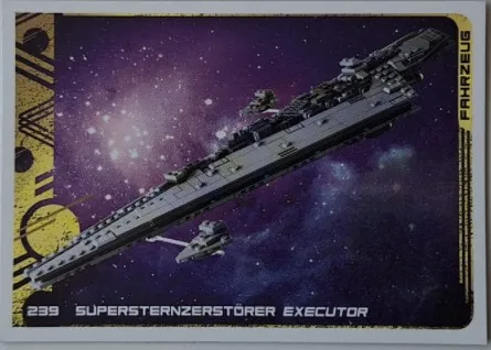 Star Wars Trading Card Collection (German) Series 5 (Jubiläums-Edition) - # 239 Supersternenzerstörer Executor