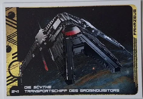 Star Wars Trading Card Collection (German) Series 5 (Jubiläums-Edition) - # 241 Die Scythe - Transportschiff des Großinquisitors