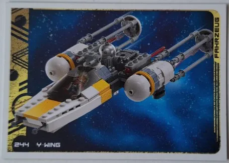 Star Wars Trading Card Collection (German) Series 5 (Jubiläums-Edition) - # 244 Y-Wing