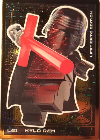 Star Wars Trading Card Collection (German) Series 5 (Jubiläums-Edition) - # LE1 Kylo Ren Limitierte Edition