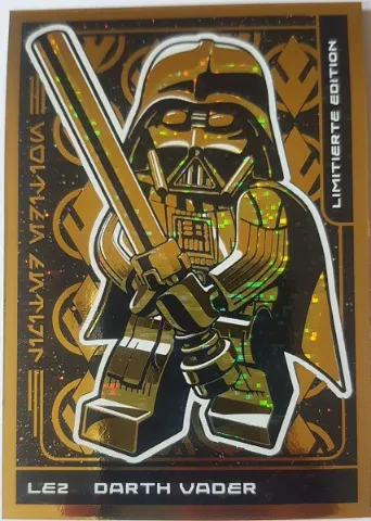 Star Wars Trading Card Collection (German) Series 5 (Jubiläums-Edition) - # LE2 Darth Vader Limitierte Edition