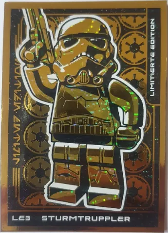 Star Wars Trading Card Collection (German) Series 5 (Jubiläums-Edition) - # LE3 Sturmtruppler Limitierte Edition
