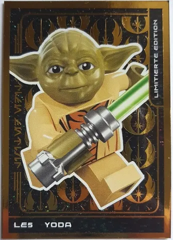 Star Wars Trading Card Collection (German) Series 5 (Jubiläums-Edition) - # LE5 Yoda Limitierte Edition