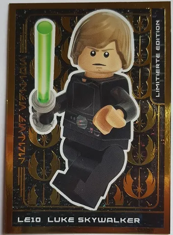 Star Wars Trading Card Collection (German) Series 5 (Jubiläums-Edition) - # LE10 Luke Skywalker Limitierte Edition
