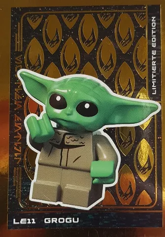 Star Wars Trading Card Collection (German) Series 5 (Jubiläums-Edition) - # LE11 Grogu Limitierte Edition