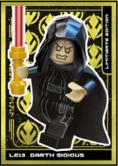 Star Wars Trading Card Collection (German) Series 5 (Jubiläums-Edition) - # LE13 Darth Sidious Limited Edition