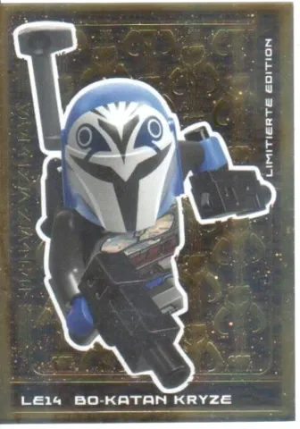 Star Wars Trading Card Collection (German) Series 5 (Jubiläums-Edition) - # LE14 Bo-Katan Kryze Limitierte Edition