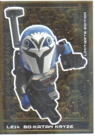 Star Wars Trading Card Collection (German) Series 5 (Jubiläums-Edition) - # LE14 Bo-Katan Kryze Limitierte Edition