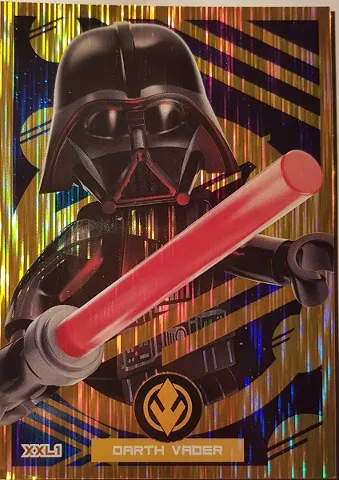 Star Wars Trading Card Collection (German) Series 5 (Jubiläums-Edition) - # XXL1 Darth Vader (Oversize XXL)