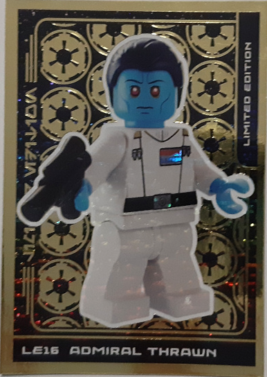 Star Wars Trading Card Collection (English) Series 5 (Anniversary Edition) - # LE16 Admiral Thrawn Limited Edition
