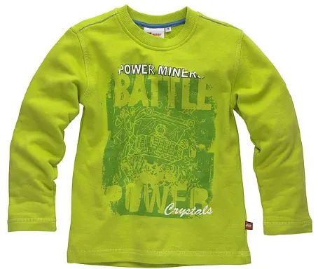 Sweatshirt, Power Miners Battle Power Lime