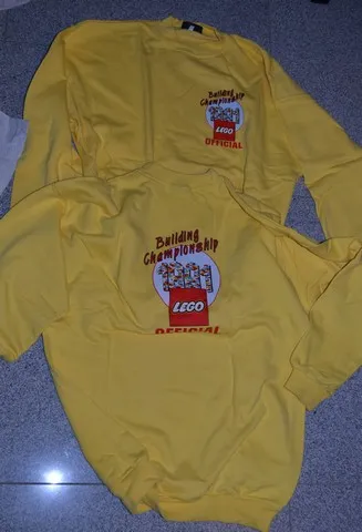Sweatshirt, Building Championship 1991 LEGO Official