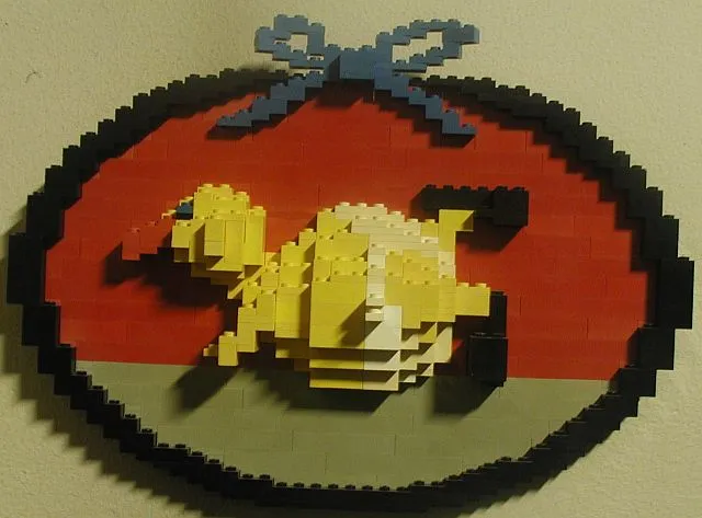 Swimming Duck (Glued)