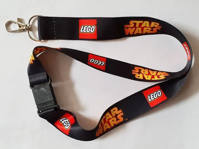 Lanyard with LEGO Logo and Star Wars Pattern
