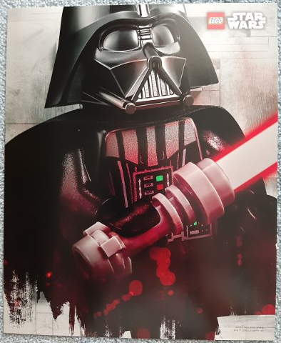 Star Wars Exclusive Print, Darth Vader (from Star Wars Visual Dictionary - Anniversary Edition)