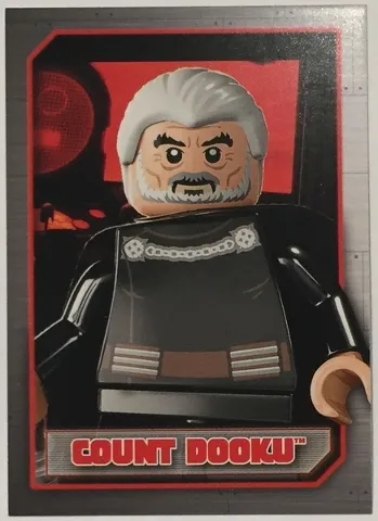 Count Dooku Star Wars Trading Card