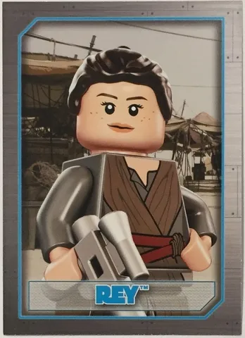 Rey Star Wars Trading Card