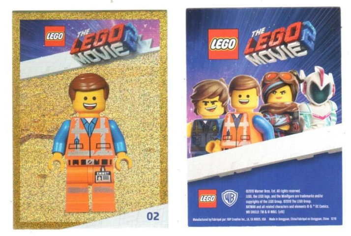 The LEGO Movie 2, Card #02 - Emmet