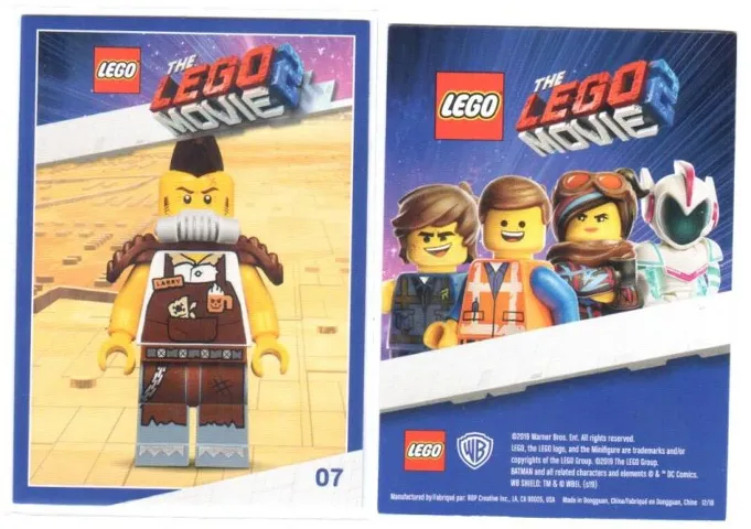 The LEGO Movie 2, Card #07 - Larry the Barista