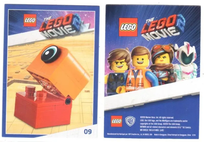 The LEGO Movie 2, Card #09 - Duplo Alien