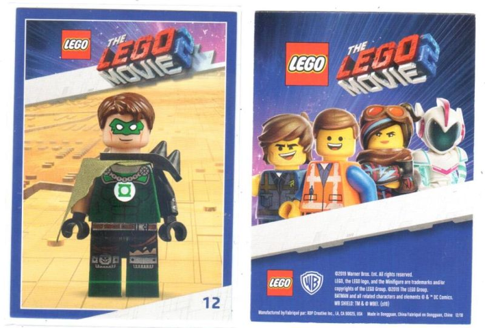 The LEGO Movie 2, Card #12 - Green Lantern