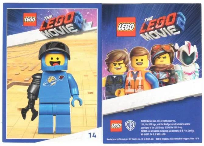 The LEGO Movie 2, Card #14 - Apocalypse Benny