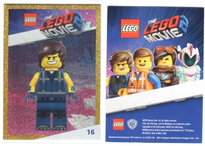 The LEGO Movie 2, Card #16 - Rex