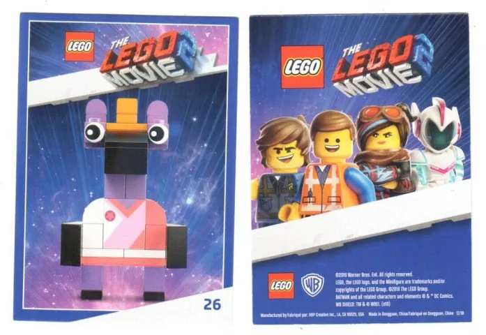 The LEGO Movie 2, Card #26 - Zebe