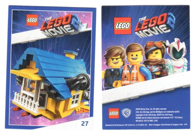 The LEGO Movie 2, Card #27 - Emmet's Rescue Rocket