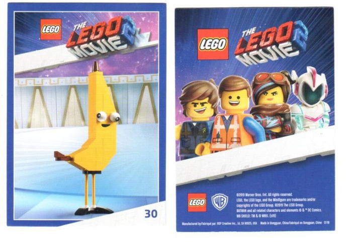 The LEGO Movie 2, Card #30 - Banarnar
