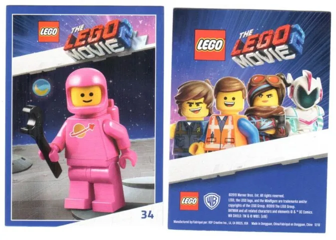 The LEGO Movie 2, Card #34 - Lenny