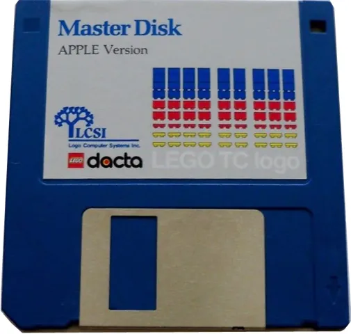 Education Instruction Floppy Disk 3.5in for LEGO TC logo Master Disk, Apple Version