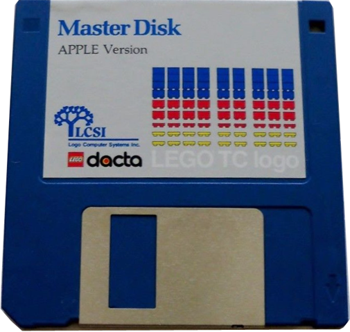 Education Instruction Floppy Disk 3.5in for LEGO TC logo Master Disk, Apple Version