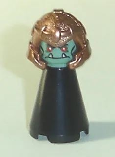 Travel Game Chess Piece Black Knight (Glued)