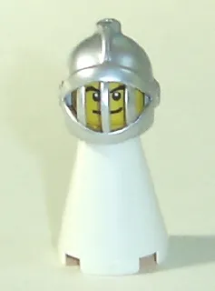 Travel Game Chess Piece White Knight (Glued)