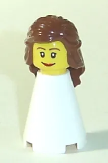 Travel Game Chess Piece White Queen (Glued)