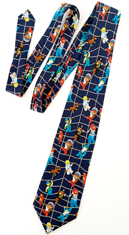 Tie, Minifigures and Webbing Pattern