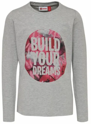 T-Shirt, Build Your Dreams Long Sleeve (Tone 201)