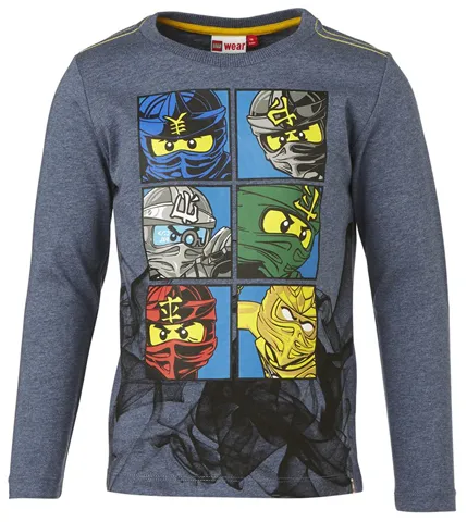 T-Shirt, NINJAGO Boys Long Sleeve (Tony 617)