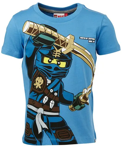T-Shirt, NINJAGO 'MASTER OF LIGHTNING' 'NAME: JAY' Boys (Tony 623)